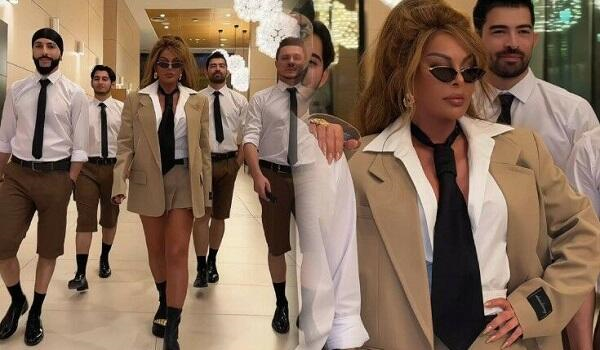 Aygün tələbələrin qarşısına 13 minlik geyimlə çıxdı